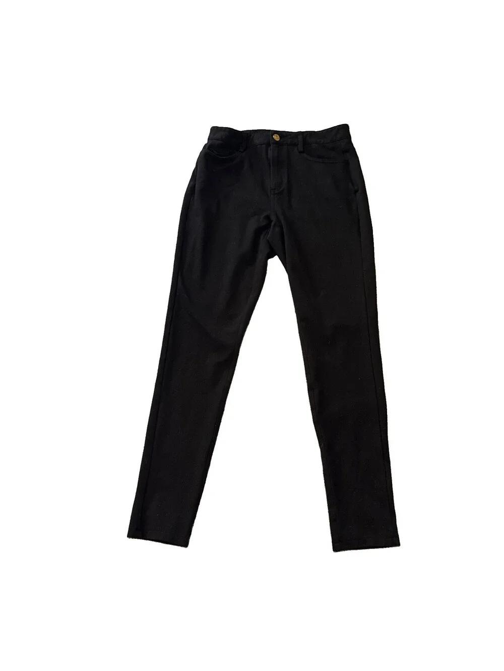 Michael Kors Women's Black Skinny Stretch Ponte Pants High Rise Size S